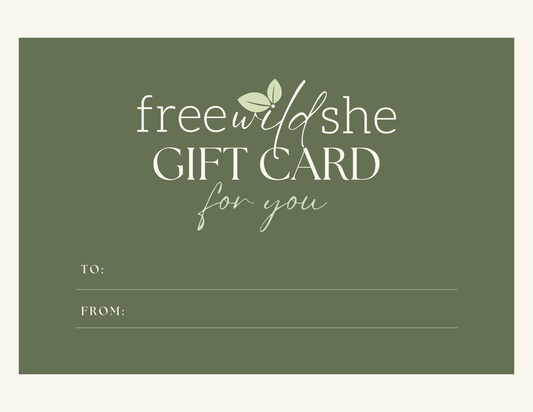 FreeWildShe Gift Card