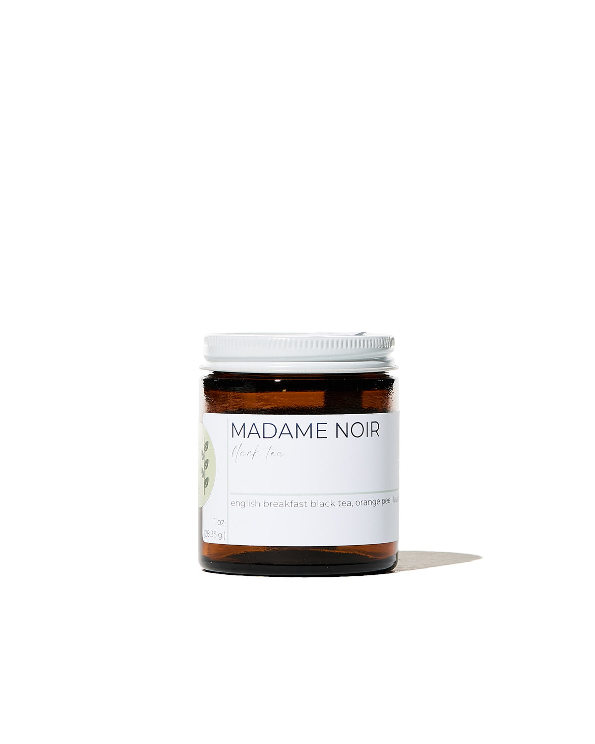 FreeWildShe Madame Noir Black Tea with a bright white background.