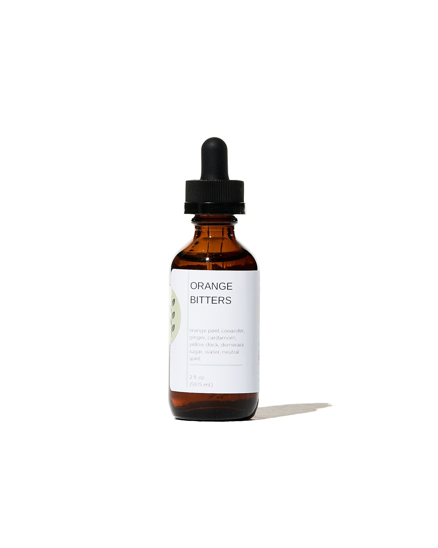 FreeWildShe Orange Bitters with a bright white background.