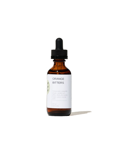 FreeWildShe Orange Bitters with a bright white background.